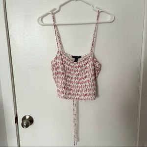 Forever 21 Shirred Tank Top